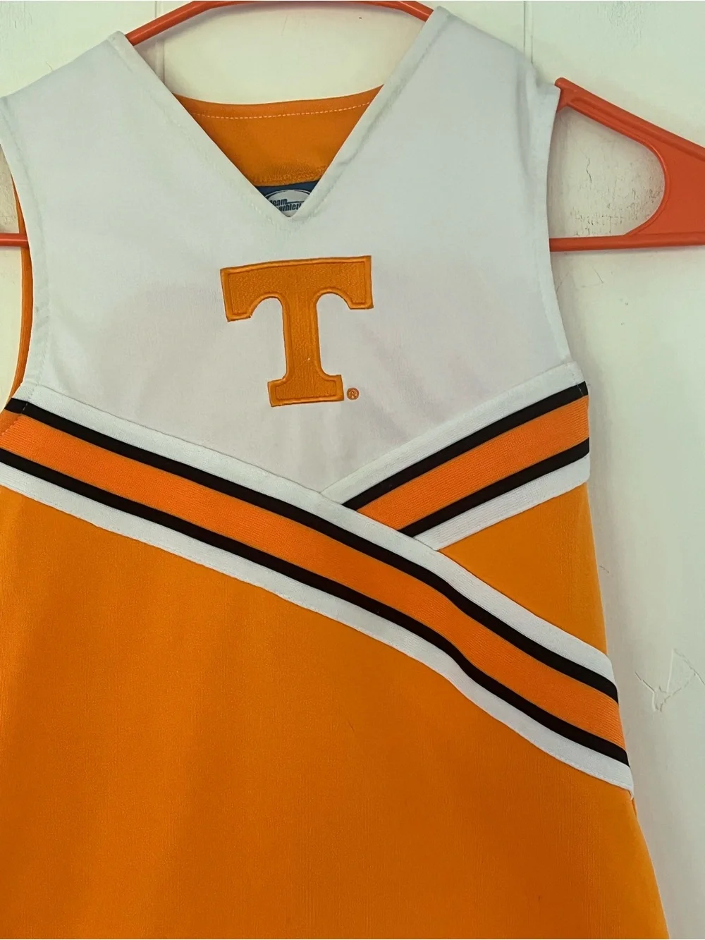 Tennessee VOLS 2pc Cheerleader Dress by Team Athletics Size 6